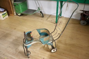 Vintage 1950's TAYLOR-TOT Baby Walker and Stroller