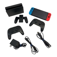 Nintendo Switch OLED Console Bundle Pro Controllers Joy-Con Grip Dock Charger