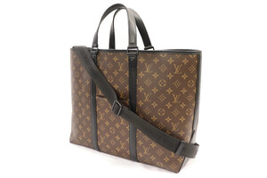 LOUIS VUITTON - Monogram WEEKEND GM Tote Bag w/Pouch M45733