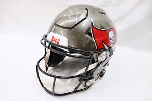 Tom Brady Signed Tampa Bay Buccaneers Riddell SpeedFlex Helmet Fanatics COA
