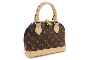 Louis Vuitton Alma BB Monogram Canvas M53152- Excellent Condition w/Strap & Lock