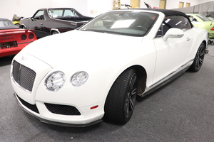 2014 Bentley Continental GTC V8 S Convertible 4.0L TT V8 - 43k Miles White/Black