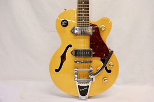 Epiphone WILDKAT Electric Guitar Natural w/ Bigsby & Locking Tuners - Excellent