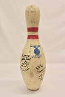 Hardcore Pawn Signed Bowling Pin - Les & Seth Gold, Detroit Collectible