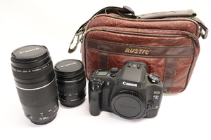 Canon EOS Elan 7NE (30V) Eye Control + EF 28-105 & 75-300 Lenses - Excellent