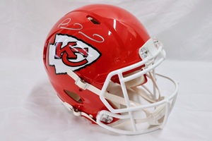 Patrick Mahomes Signed KC Chiefs Full Size Riddell Helmet Fanatics Auth