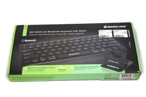 IOGEAR Slim Multi-Link Bluetooth Keyboard Model No. GKB632B