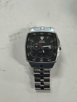 Detamos Trentino 38 MMblack dial stainless band