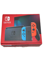 NEW Nintendo Switch Launch Console HAC-001 32 GB + 256 SD Neon Blue + Red Joy-Co
