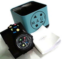 Maui And Sons Fossil Collab Watch Limited Edition, Rare Original Cookie Logo