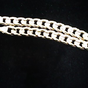  14KT Yellow Gold Bracelet 8.5 Grams 9mm thick