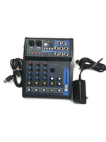 Pyle - 4-Ch. Bluetooth Studio Mixer, PMXU43BT