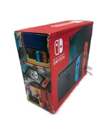 Nintendo Switch Video Game Console HAC-001(-01) Red & Blue Neon Joy Cons