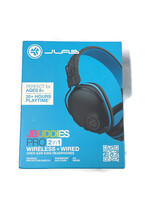 JLab JBuddies Pro 2in1 Wireless & Wired Bluetooth Headphones - Black/Blue
