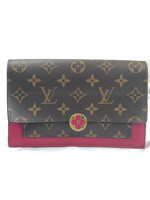Louis Vuitton Flore Chain Wallet Monogram/Fuchsia Canvas