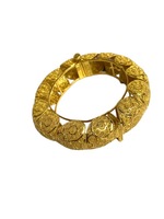  22K YELLOW GOLD Fancy Bangle Bracelet