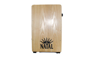 Natal Andante Cajon Box Drum With Snare Wires, and A Natural Front-Plate