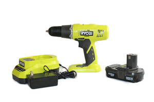 RYOBI Drill Driver Model No. P209 With 18V Battery and Charger