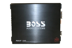 Boss Audio 3400 Watt Class D Monoblock Riot Amplifier Model No. R3400D