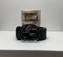 Gucci GG Belt with interlocking G Buckle 