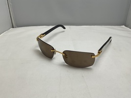  Cartier Buffs Stainless steel and buffalo horn Sunglasses