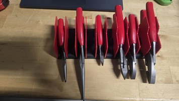 Snap-on Tools 6pc Red Essential Plier set