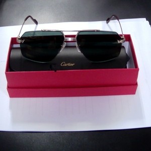 Cartier wire frames aviator style.