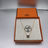 Hermes Pop H Birkin Necklace with original box