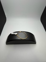  Yellow gold rope style baby anklet 