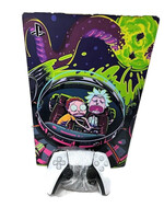 Ps5 disc eidition with rick and morty skin