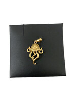  18k Gold Octopus Charm