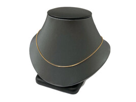  14k YG 36" Box Link Chain Necklace