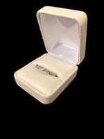  Sterling Silver CZ Ladies Band Ring