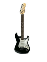 Squier Black Stratocaster Electric Guitar 