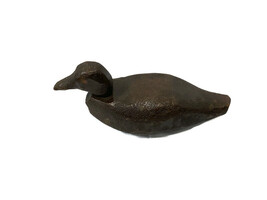 Decorative Wooden Duck Used 