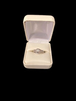  14k WG Round Diamond Ladies Wedding Ring