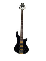 Schecter Elite 4 Electric Bass Guitar With Case 