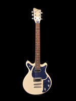 First Act Blue & Cream White Electric Guitar In Black Case VW09030 