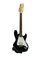 First Act Black & White Electric Guitar 