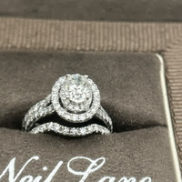 Neil Lane White Gold Wedding Set 