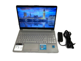 HP 15-dw3063st 15.6" Silver Laptop 8GB Ram 128GB SSD