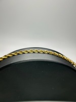  Yellow Gold Rope Bracelet 