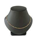  14K YG Nugget Style Link Necklace