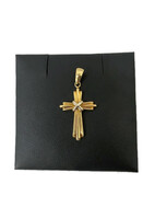  18k Gold Two Toned Cross