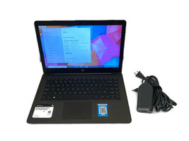 HP Stream 14-ds0013dx 14" Black Laptop 4GB Ram