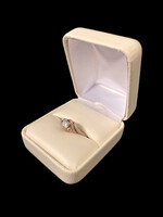 14k Two Toned Ladies Engagement Ring