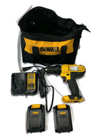 DEWALT DCD771C2 20V MAX 1/2" Compact Drill Driver Kit w/ 2 Batts (1.3 Ah)