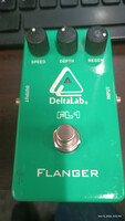 GUITAR PEDAL. DeltaLab FL1. FLANGER. GREEN. NO BOX.