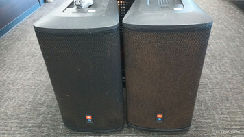 SPEAKERS. TWO JBL  PRX515