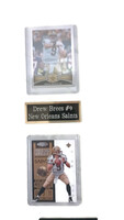 Autographed  Sports Memorabilia.  # 9 , DREW BREES. New Orleans Saints. 